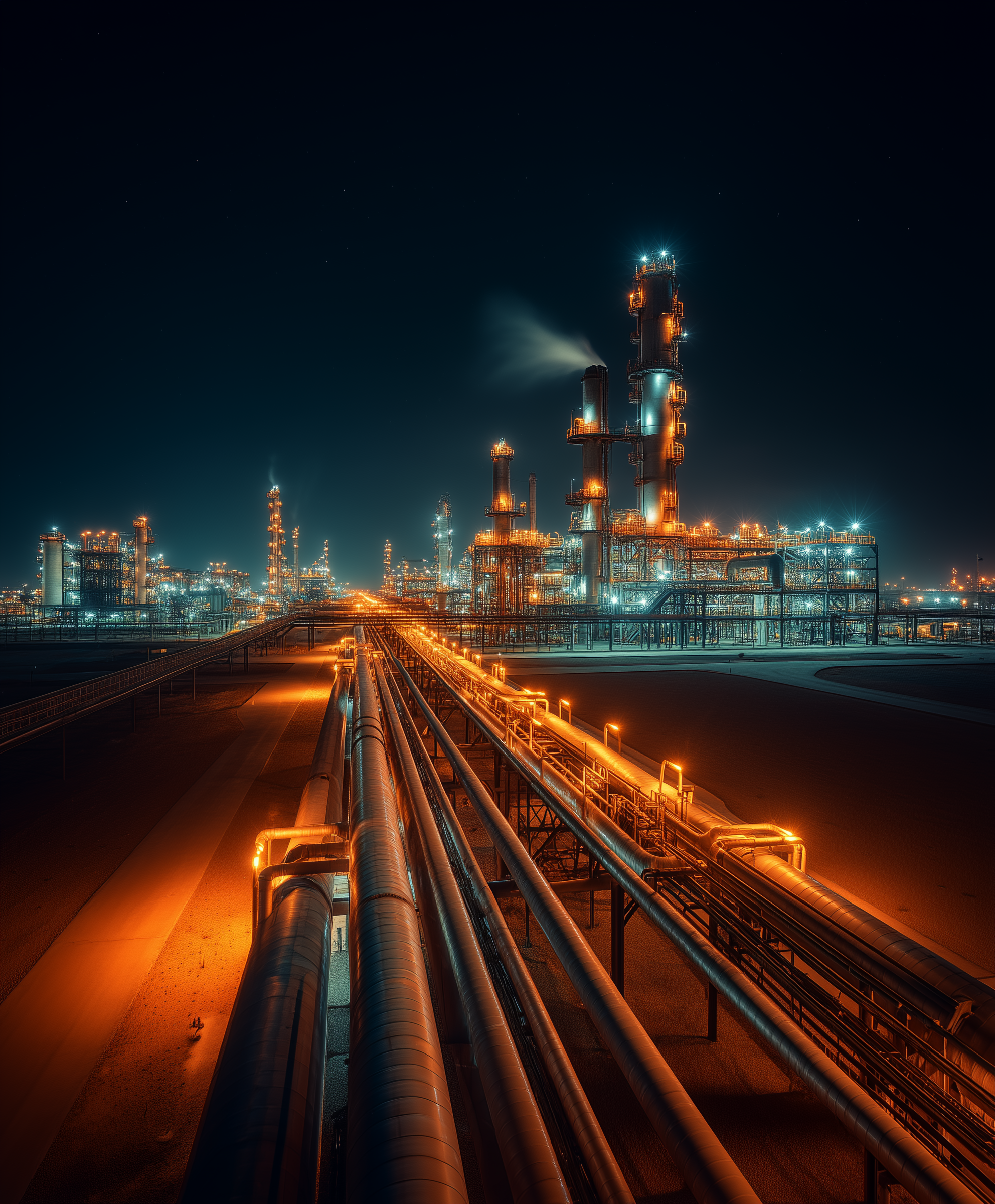 Shadil0546 Jafurah Gas Plant Night View Glowing Facility Lights C7892887 C69d 45E7 819A 6B70971797c1