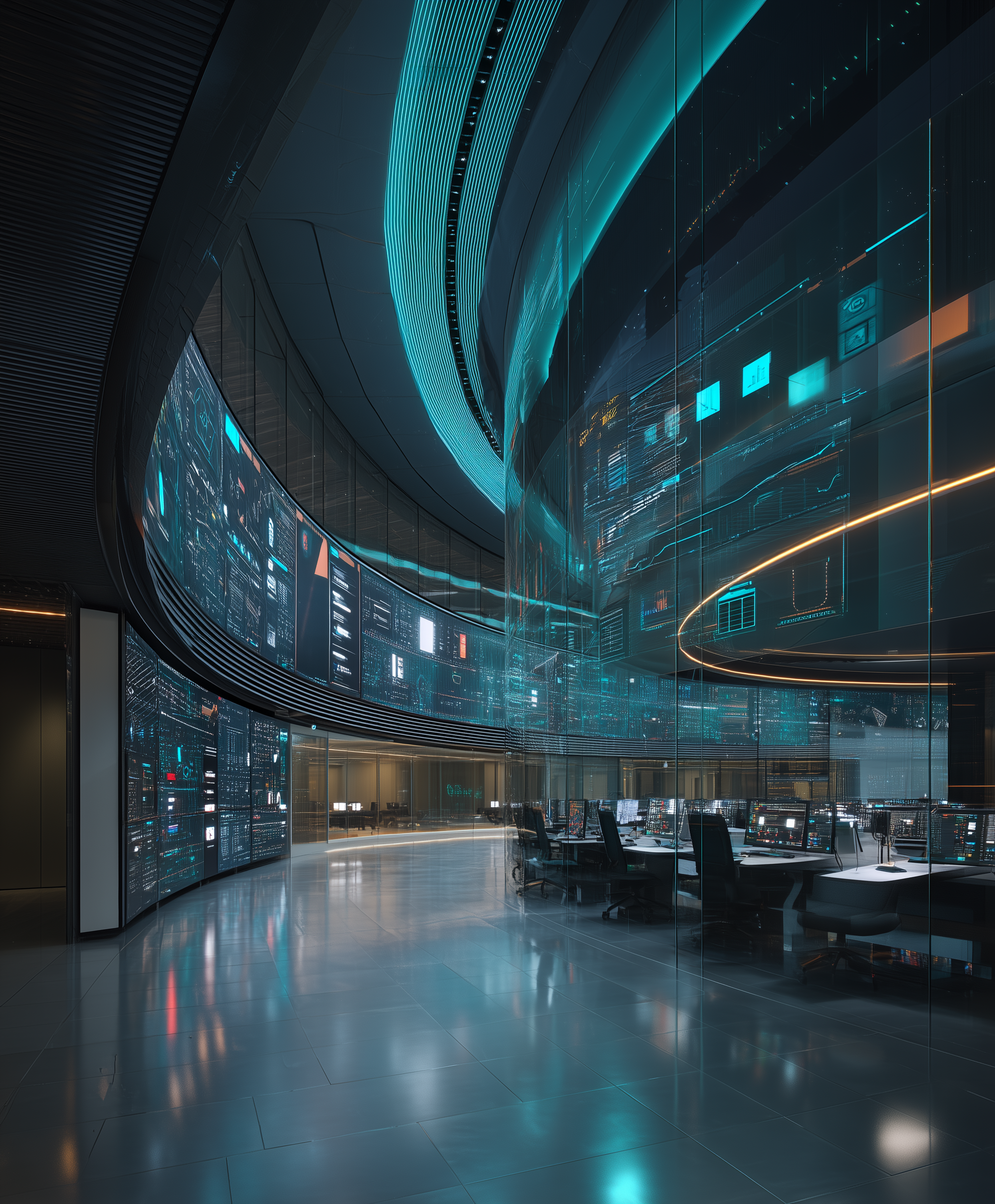 Shadil0546 A Futuristic Interior Shot Of A High Tech Digital Op 21E5d03b Eb68 44B1 Acd6 F3a8d2fb41e5